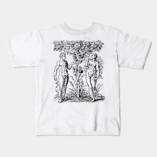 Adam And Eve Kids T-Shirt